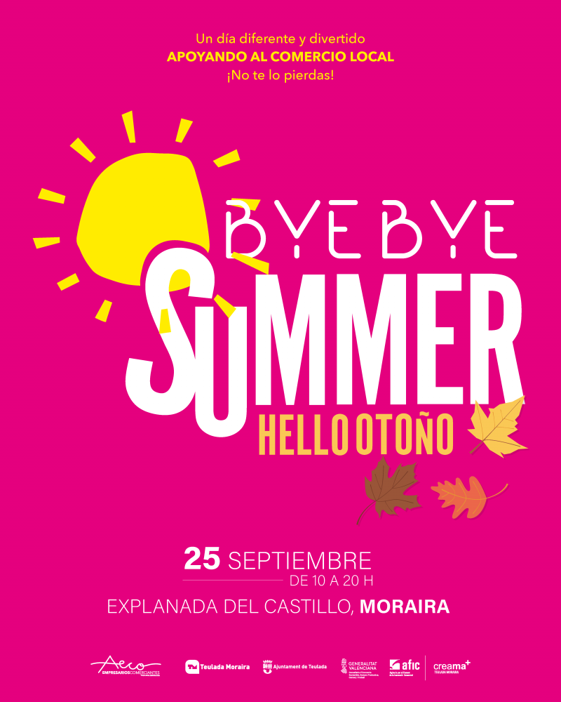 'Bye bye summer' Moraira