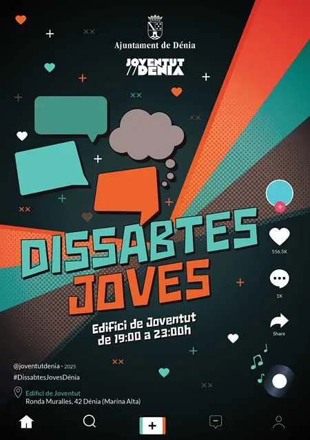 'Dissabtes Joves' Dénia 2025