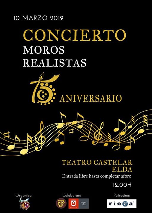 "CONCIERTO 75 ANIVERSARIO MOROS REALISTAS - Teatro Castelar