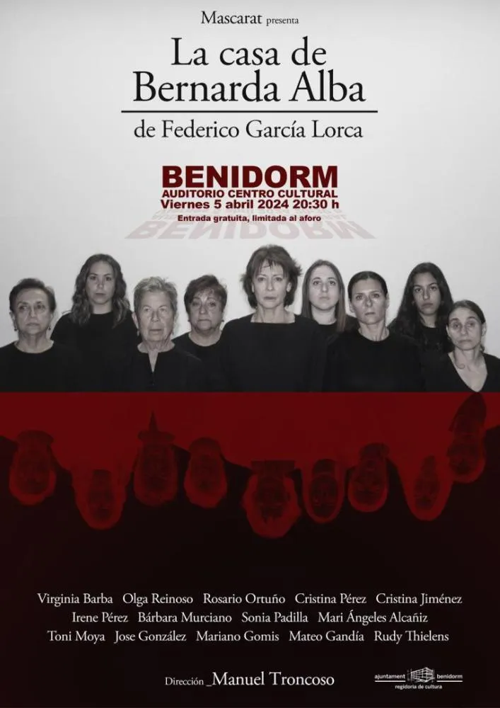 "La Casa de Bernarda Alba". Tmt y Mascarat