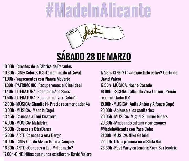 #MadeInAlicante - Alicante Live Music