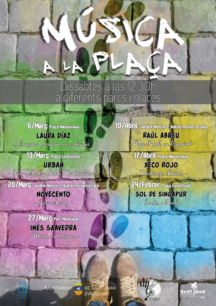 "Música a la plaça" - Marzo-Abril 2021
