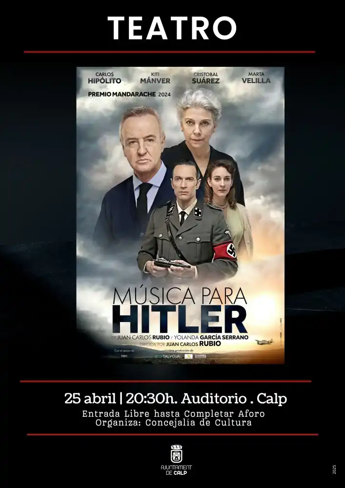 "Música para Hitler" de Juan Carlos Rubio y Yolanda García Serrano