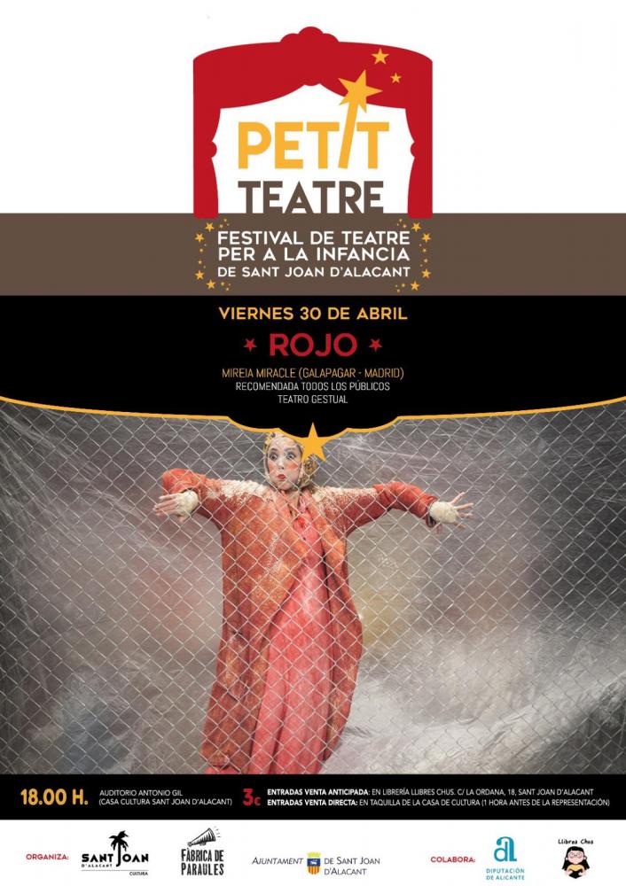 "Rojo" - Mireia Miracle Company - Petit Teatre