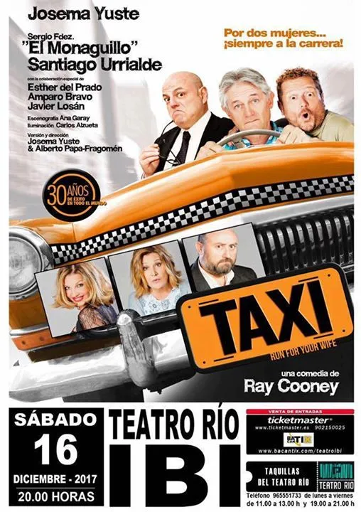 "Taxi" en Teatro Río en Ibi