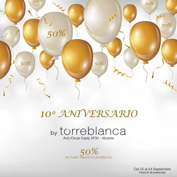 10º Aniversario by Torreblanca