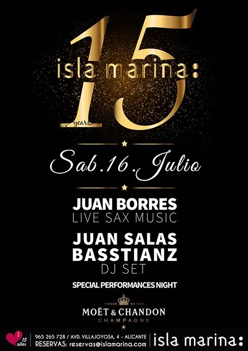 15 aniversario de Isla Marina