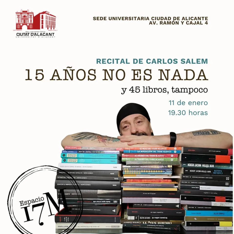15 años no es nada. Recital de Carlos Salem