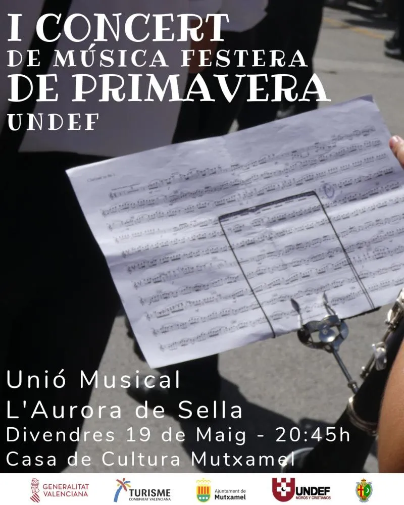 1r Concierto de Música Festera de Primavera de la Undef