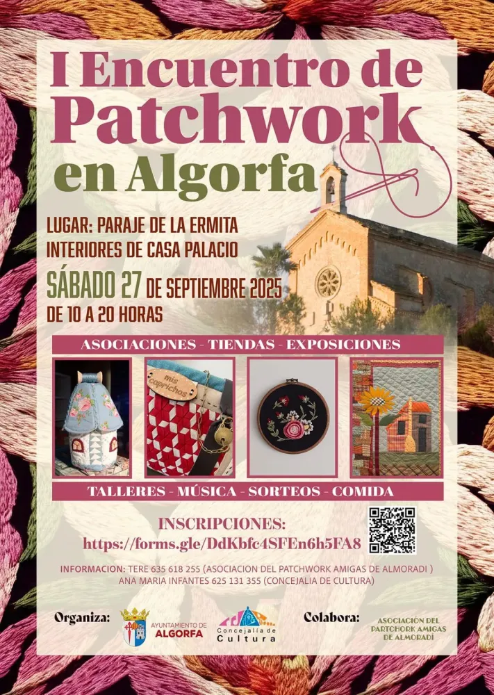 1° Encuentro de patchwork Algorfa 2025
