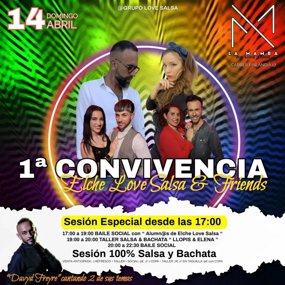 1º Convivencia Elche love salsa y friends