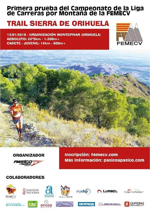 1º Prueba del Campeonato de Liga de Carrera por Montaña