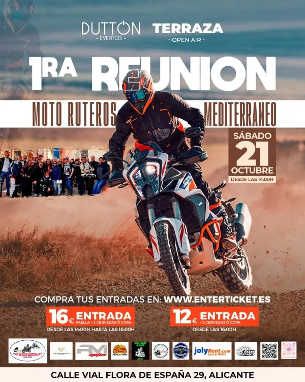 1º Reunion Moto Ruteros Mediterraneo