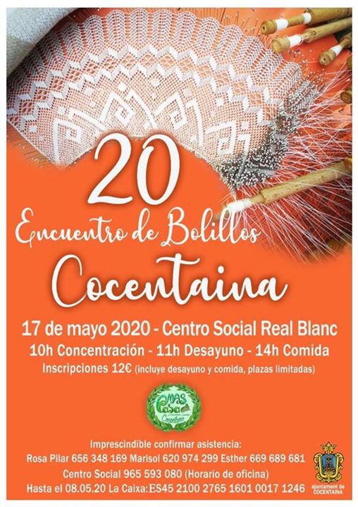 20 Encuentro de Bolillos, Cocentaina (Alicante)
