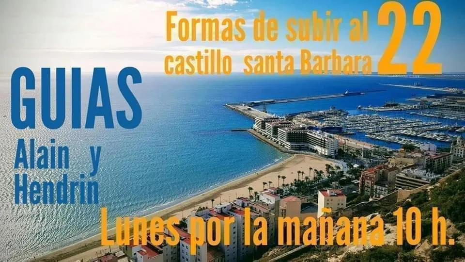 22 formas de subir al castillo Santa Bárbara