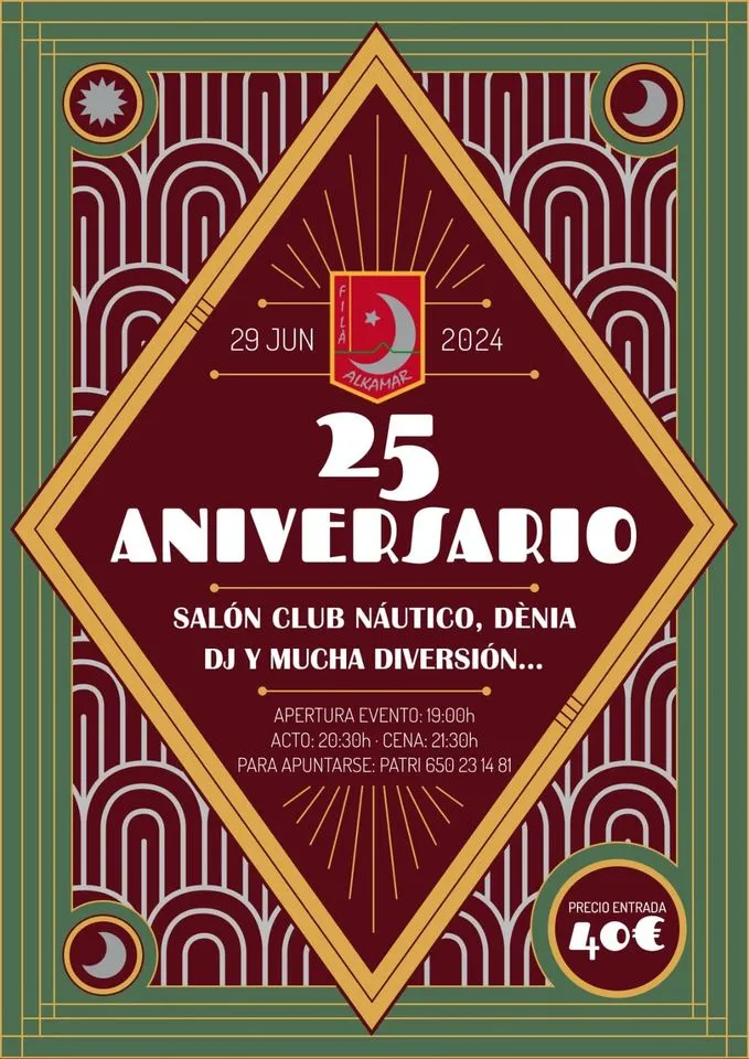 25 Aniversario Club Náutico Dénia