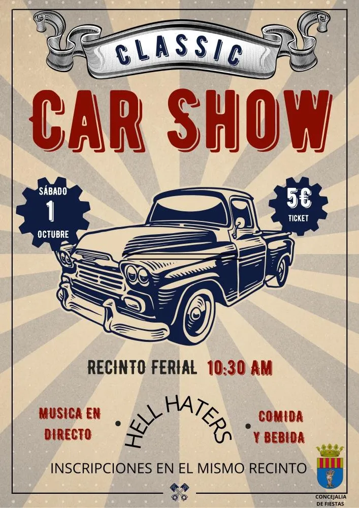 2° Concentración de coches y motos clásicas