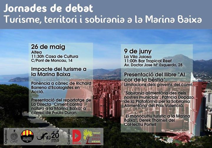 2º Jornada de Debat: Turisme, territori i sobirania