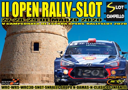 2º Open rally-slot en El Campello