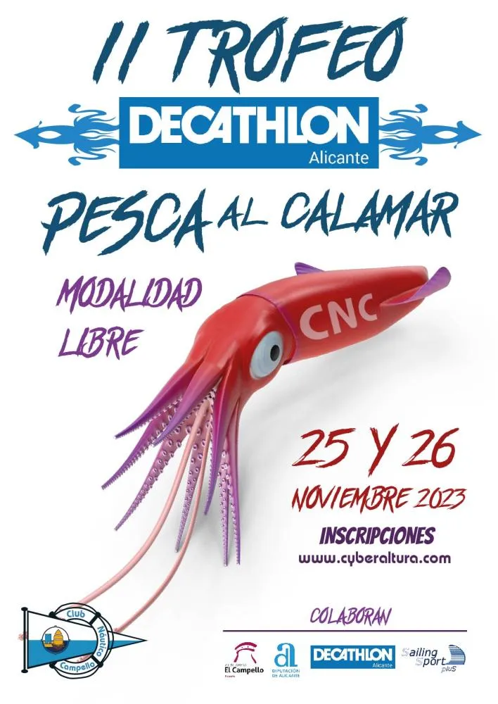 2º Trofeo Decathlon Alicante Pesca al Calamar Modalidad Libre