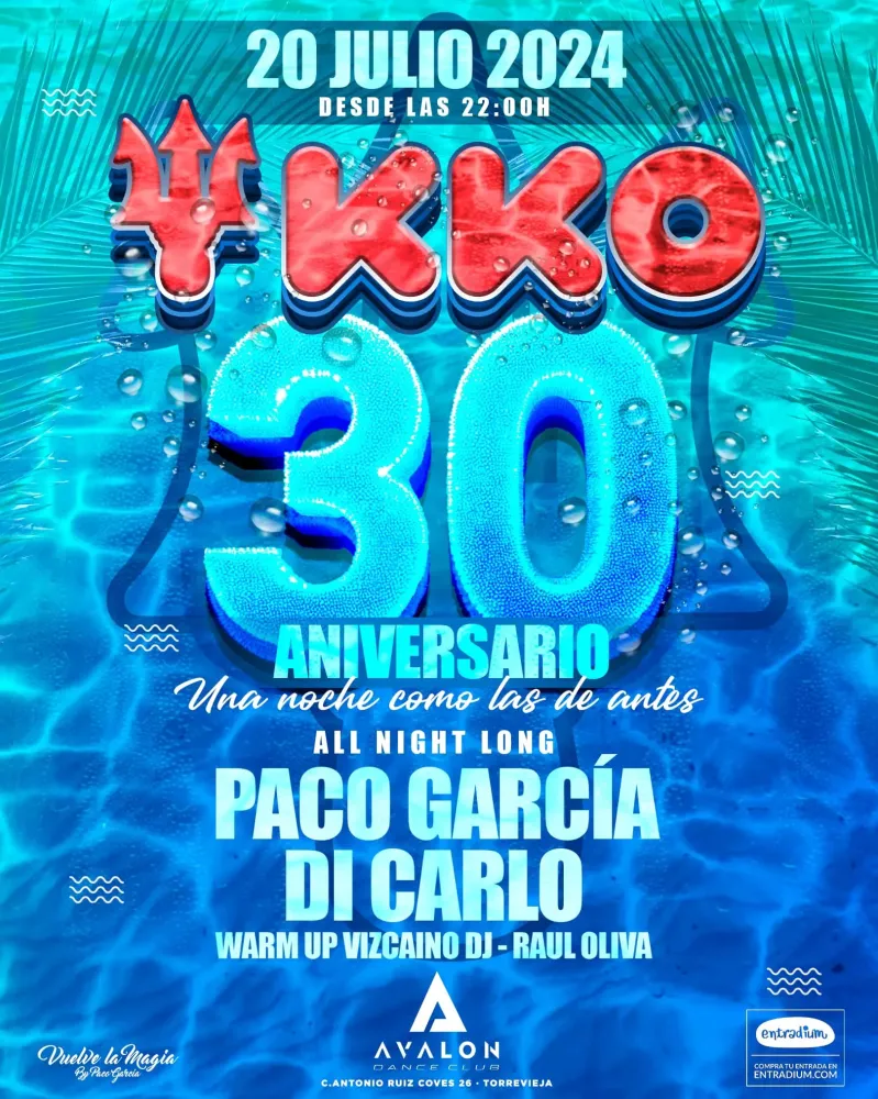 30 Aniversario Discoteca Kko