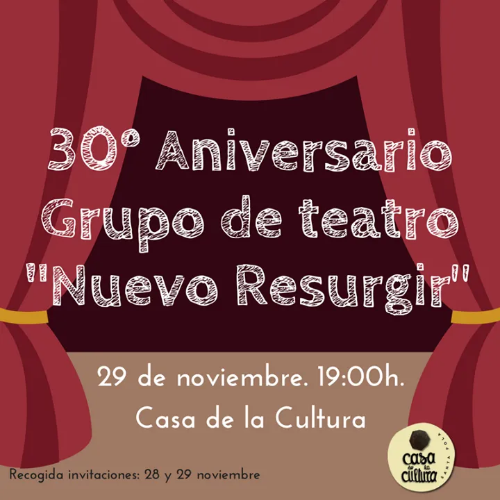30º Aniversario Grupo de teatro "Nuevo Resurgir"
