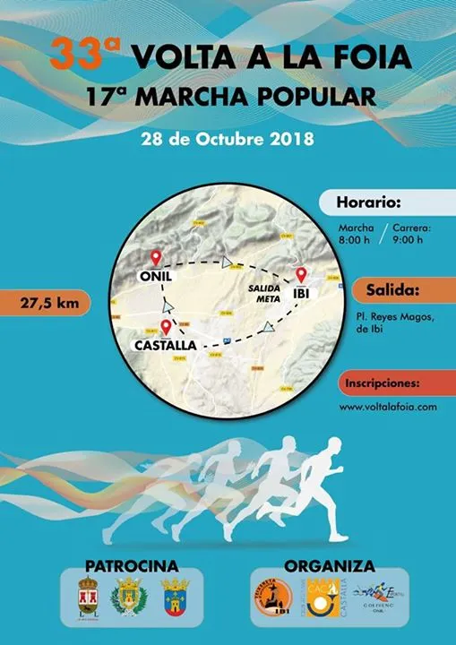 33 Volva a la Foia y 17 Marcha Popular de Ibi