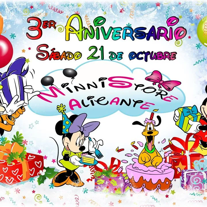 3er Aniversario Minnistore Alicante