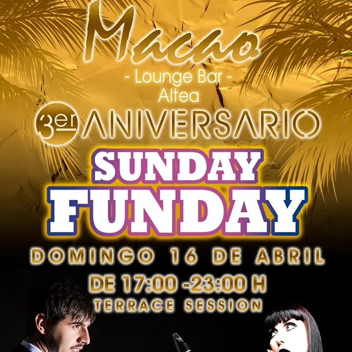 3er Aniversario Sunday Funday