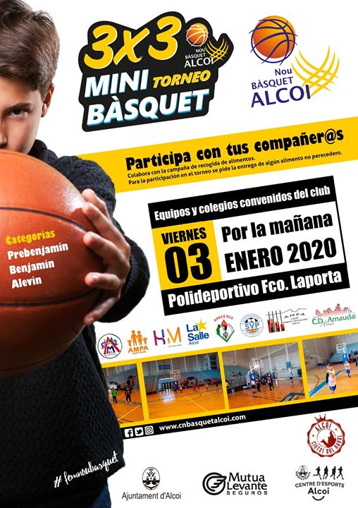 3x3 Torneo Mini Bàsquet a Alcoi