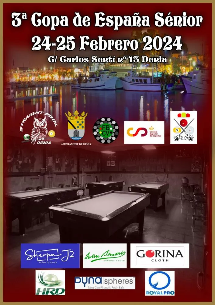 3ª Prueba Copa de España Billar