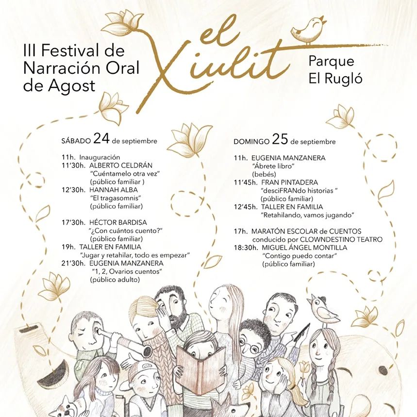 3° Festival de Narración Oral de Agosto "El Xiulit"