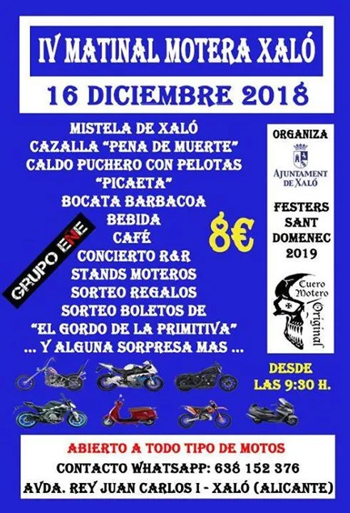 4ª Matinal Motera Xaló
