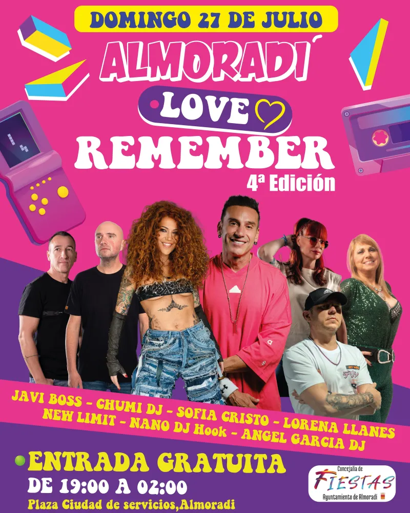4º Almoradí Love Remember ► Almoradí Feria y Fiestas 2025