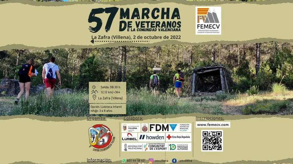 57 Marcha de Veteranos de la comunidad Valenciana