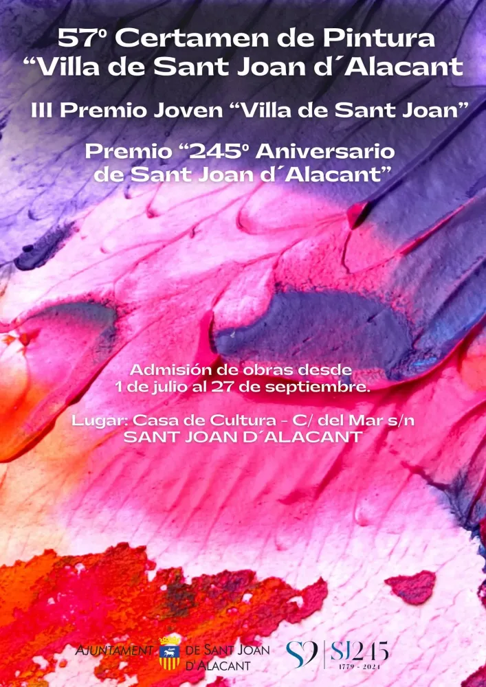 57º Certamen de Pintura "Vila de Sant Joan d'Alacant"