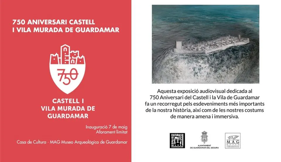 750 aniversario castillo y villa amurallada de Guardamar