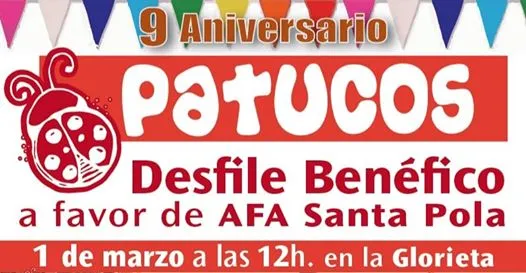 9 Aniversario Patucos. Desfile Benéfico A.F.A