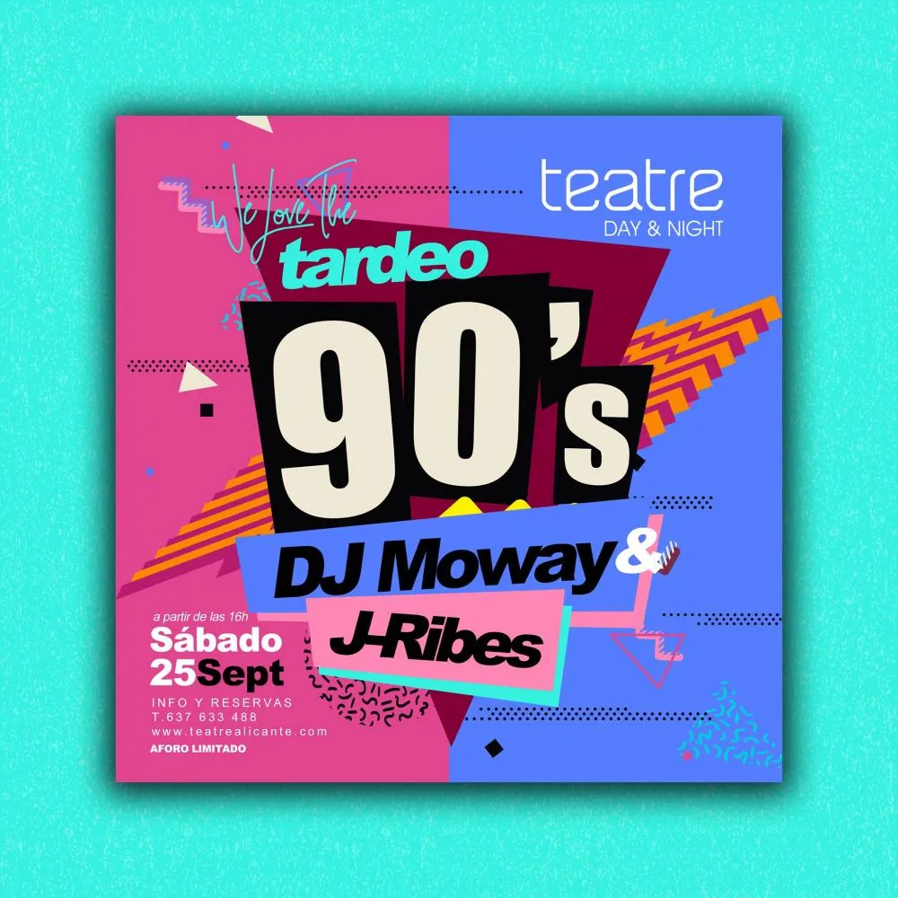 90's tardeo don Dj Moway y JRibes