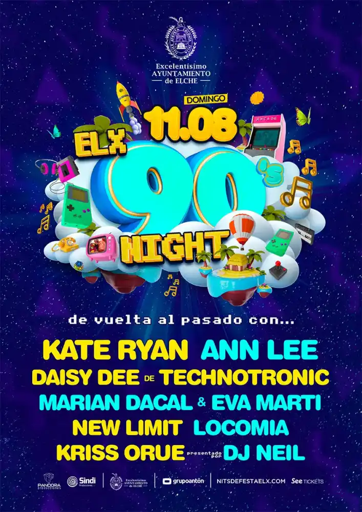 90 Night ► Nits de festa Elx