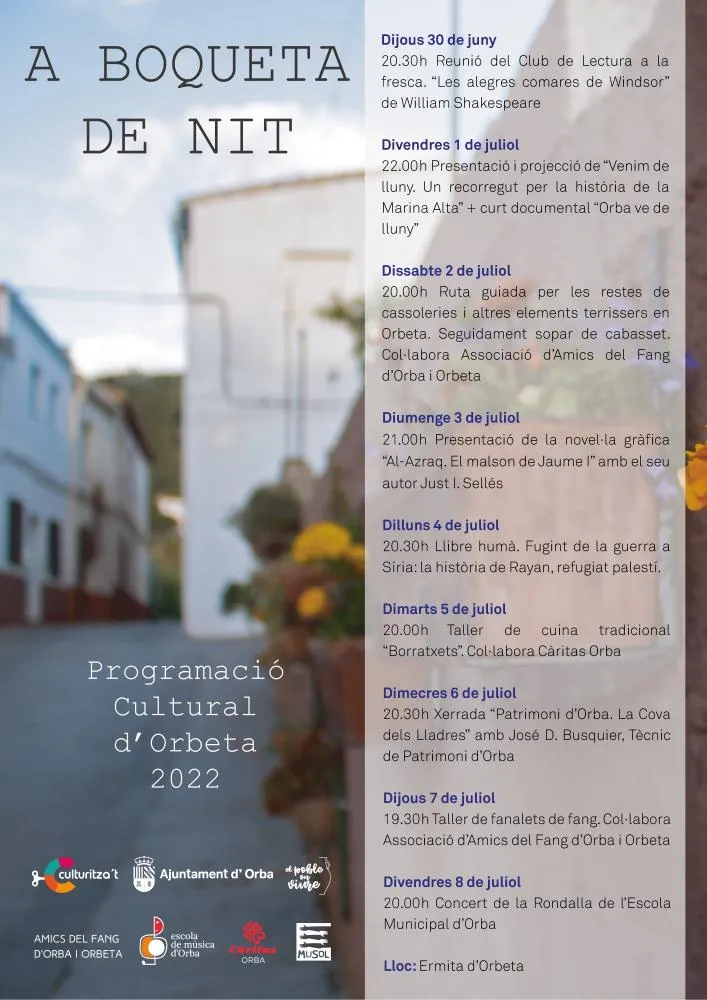 A boqueta de Nit Orbeta