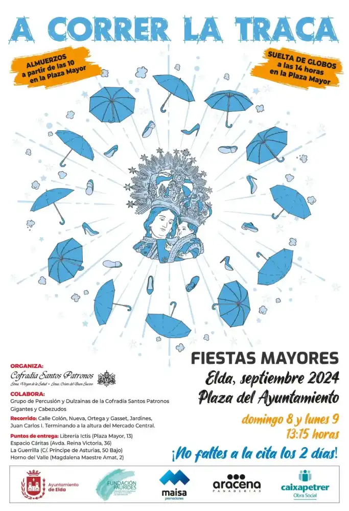 A correr la traca ► Fiestas Mayores de Elda 2024