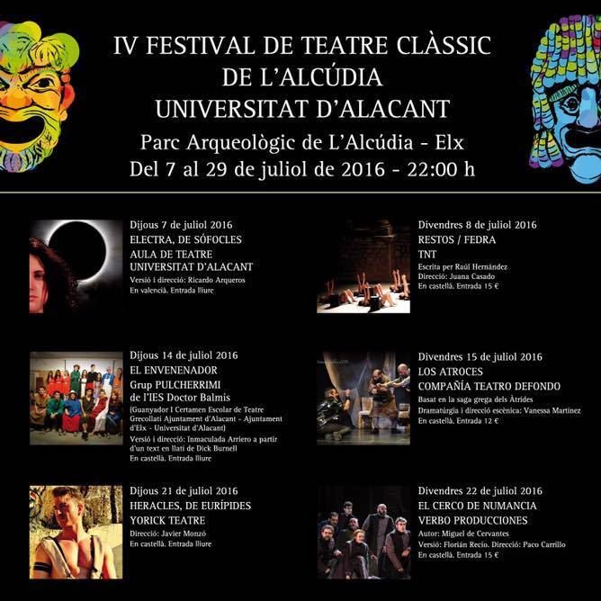 A dos leguas de Jauja" - IV Festival de teatre clássic de L'Alcudia