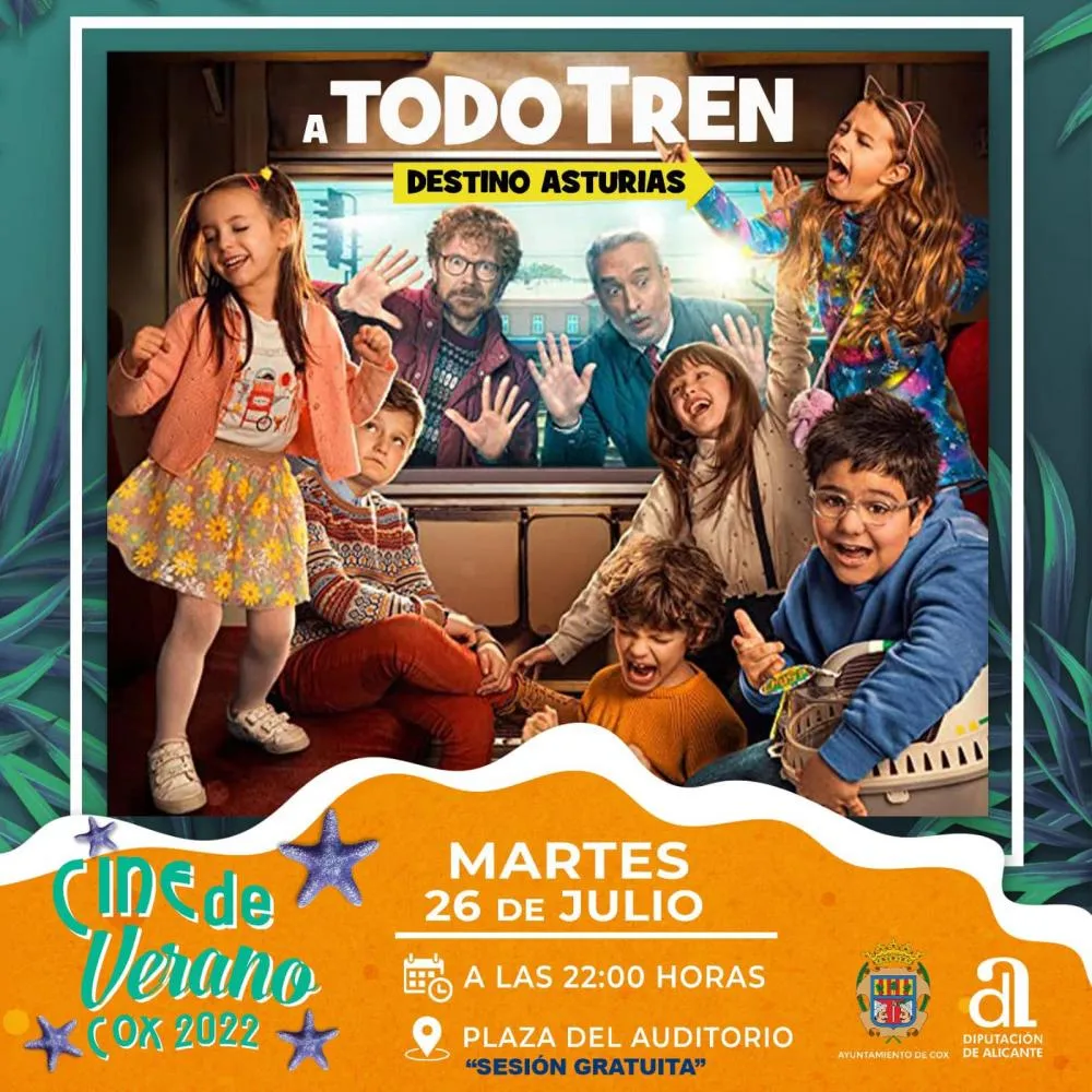 A todo tren - Destino Asturias - Cine de verano Cox