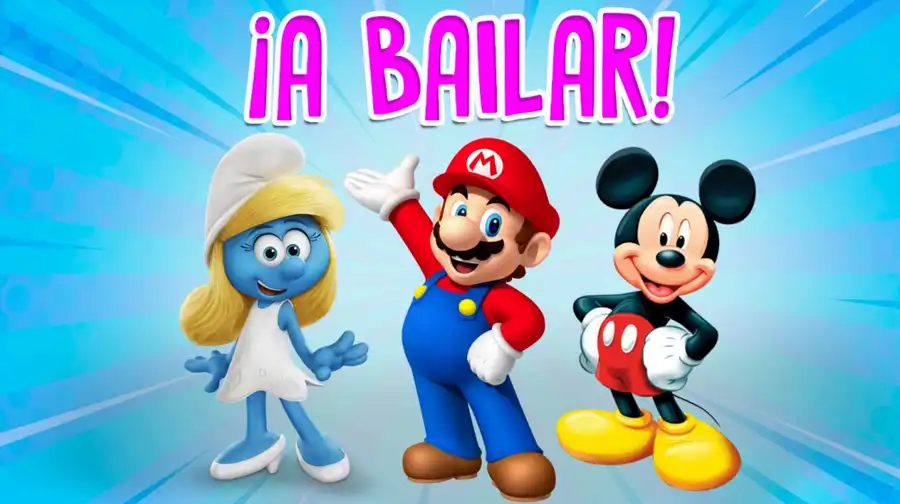 A "Bailar" Personajes Disney ► Elx Light Party