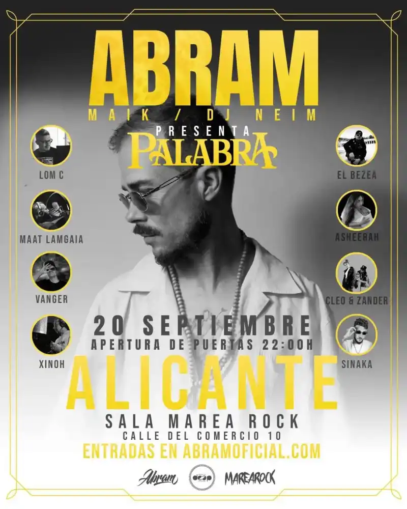 Abram, Maik, Dj Neim presenta Palabra