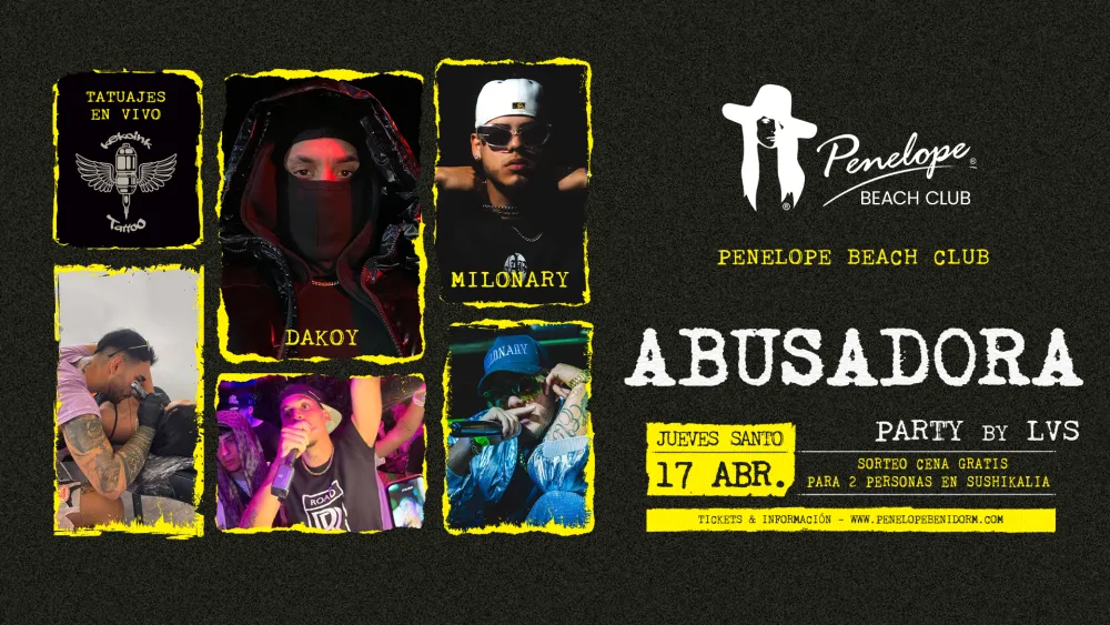 Abusadora Party By Lvs @ Penelope Beach