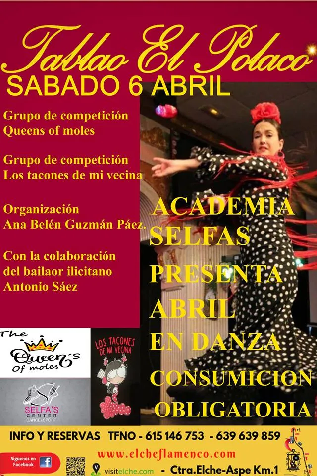 Academia Selfas presenta Abril en Tablao El Polaco
