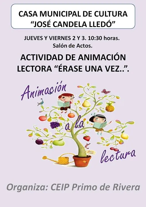 Actividad de Animación Lectora "Érase una vez"