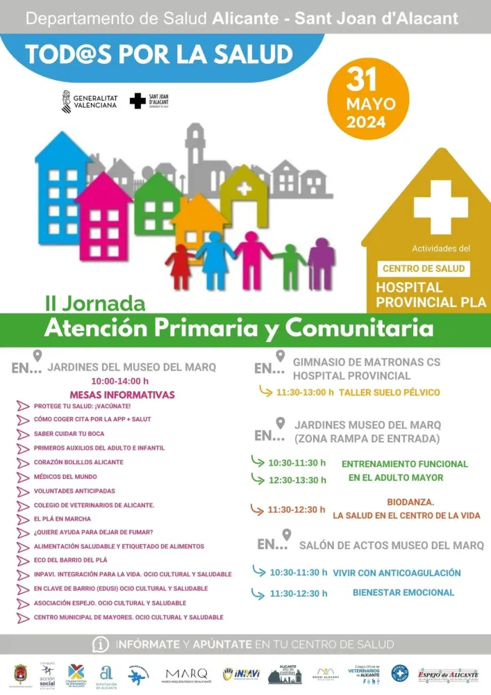 Actividades Jornada de Atención Primaria Alicante